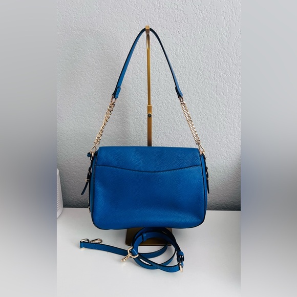 Michael Kors Blue Shoulder Bag - Picture 2 of 9